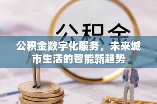 开化公积金数字化服务，未来城市生活的智能新趋势